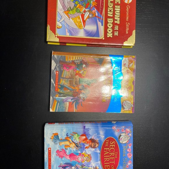 Geronimo and Thea Stilton -3 books (scholastic) - Picture 3 of 3